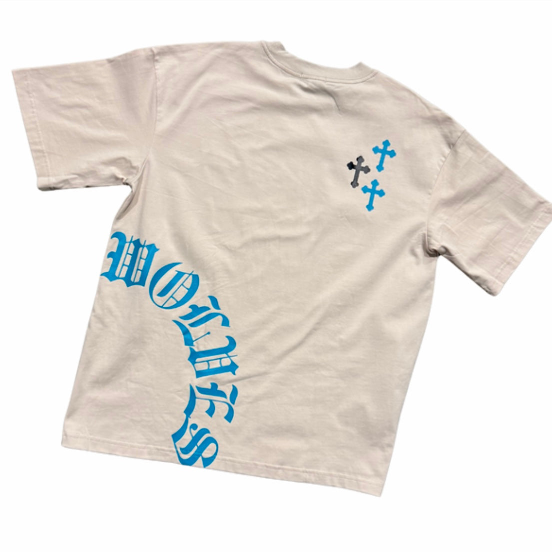 Tan Old English DOW Tee