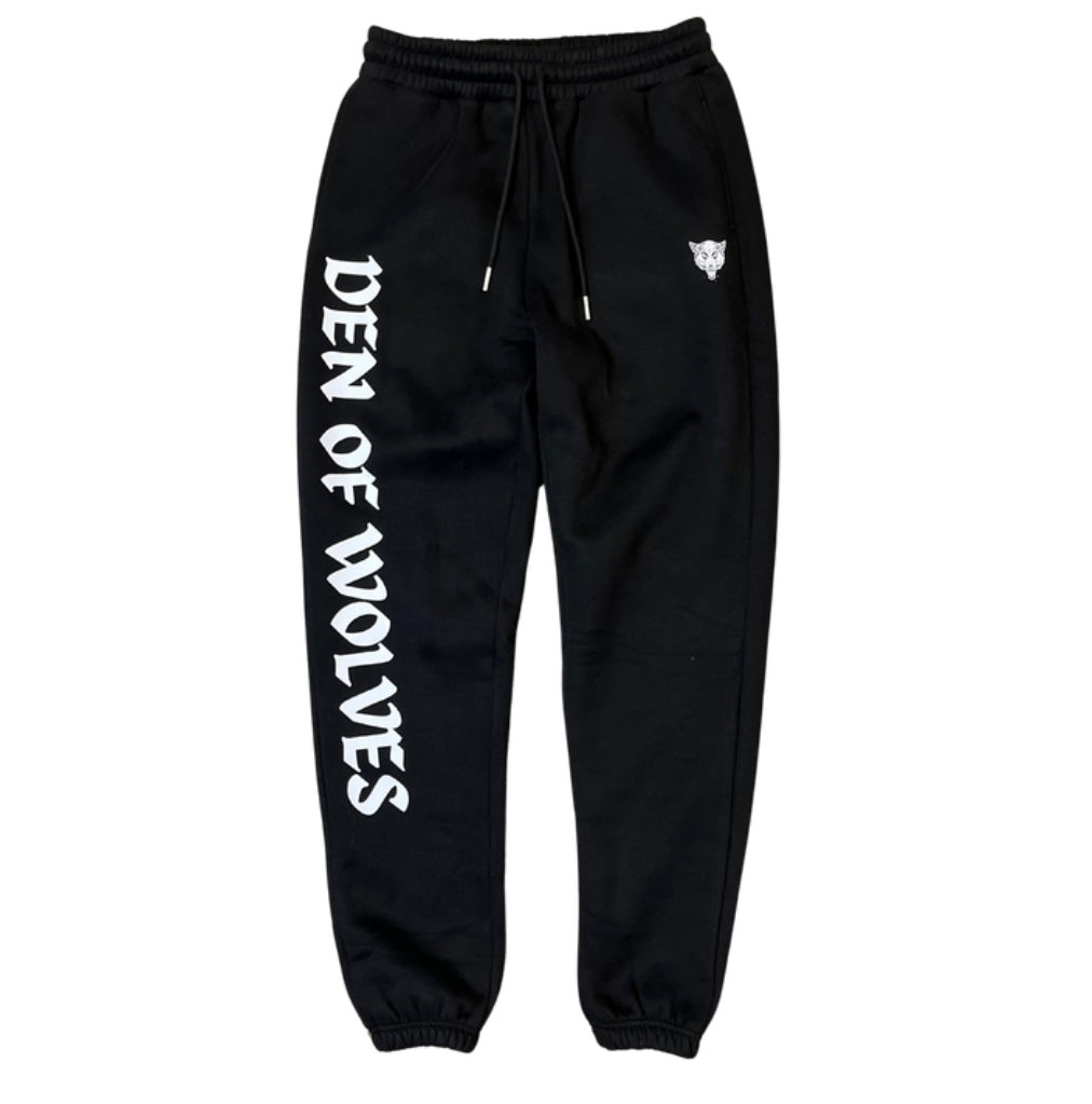 Classic Wolves Black Joggers