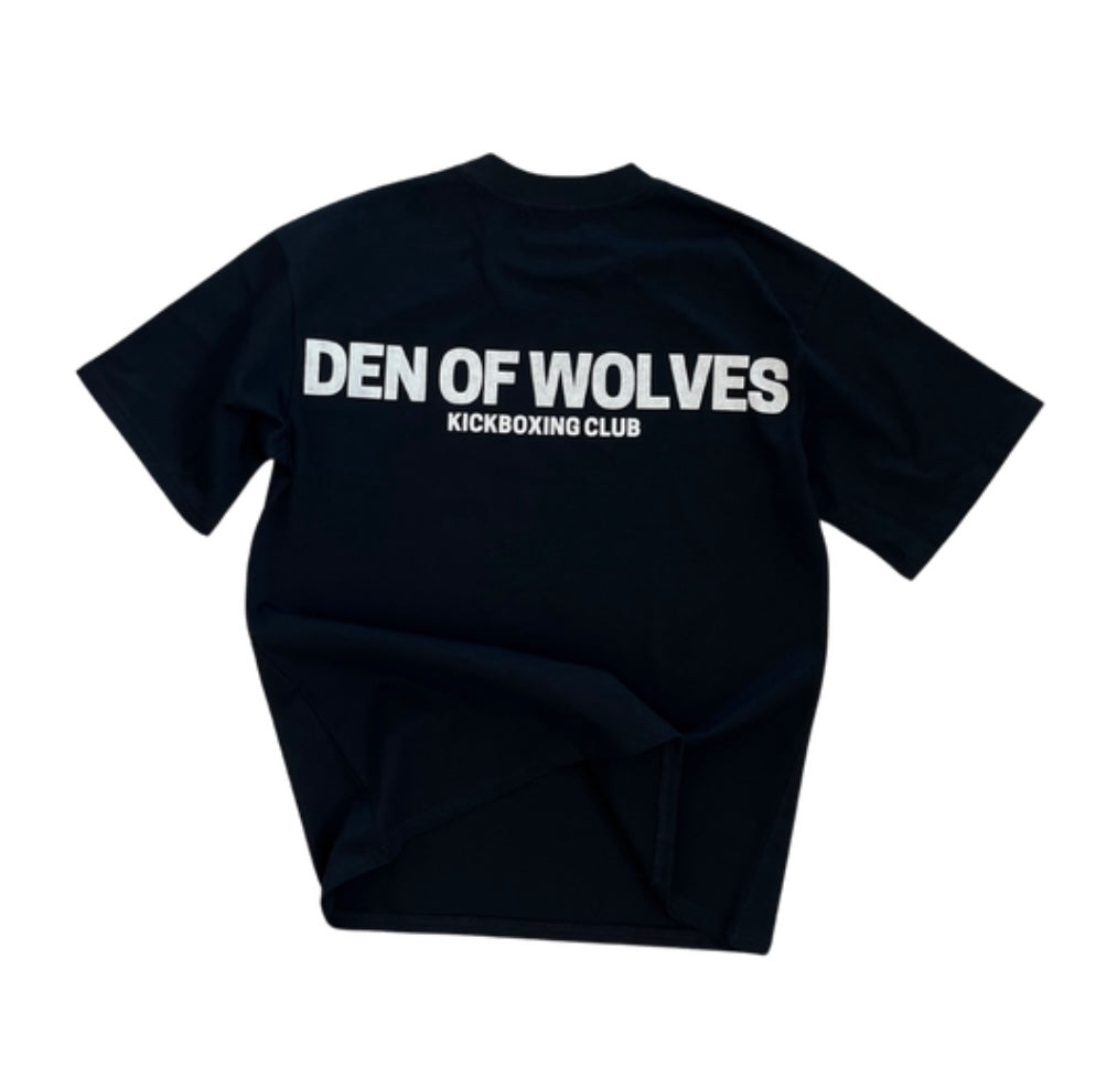 Over Sized Wolves Kickboxing Club Tee