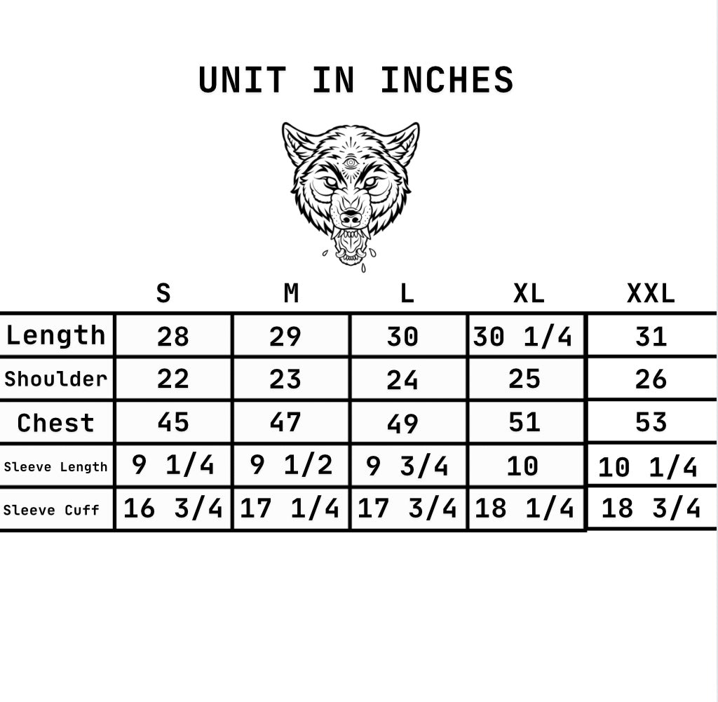 Over Sized Wolves Kickboxing Club Tee