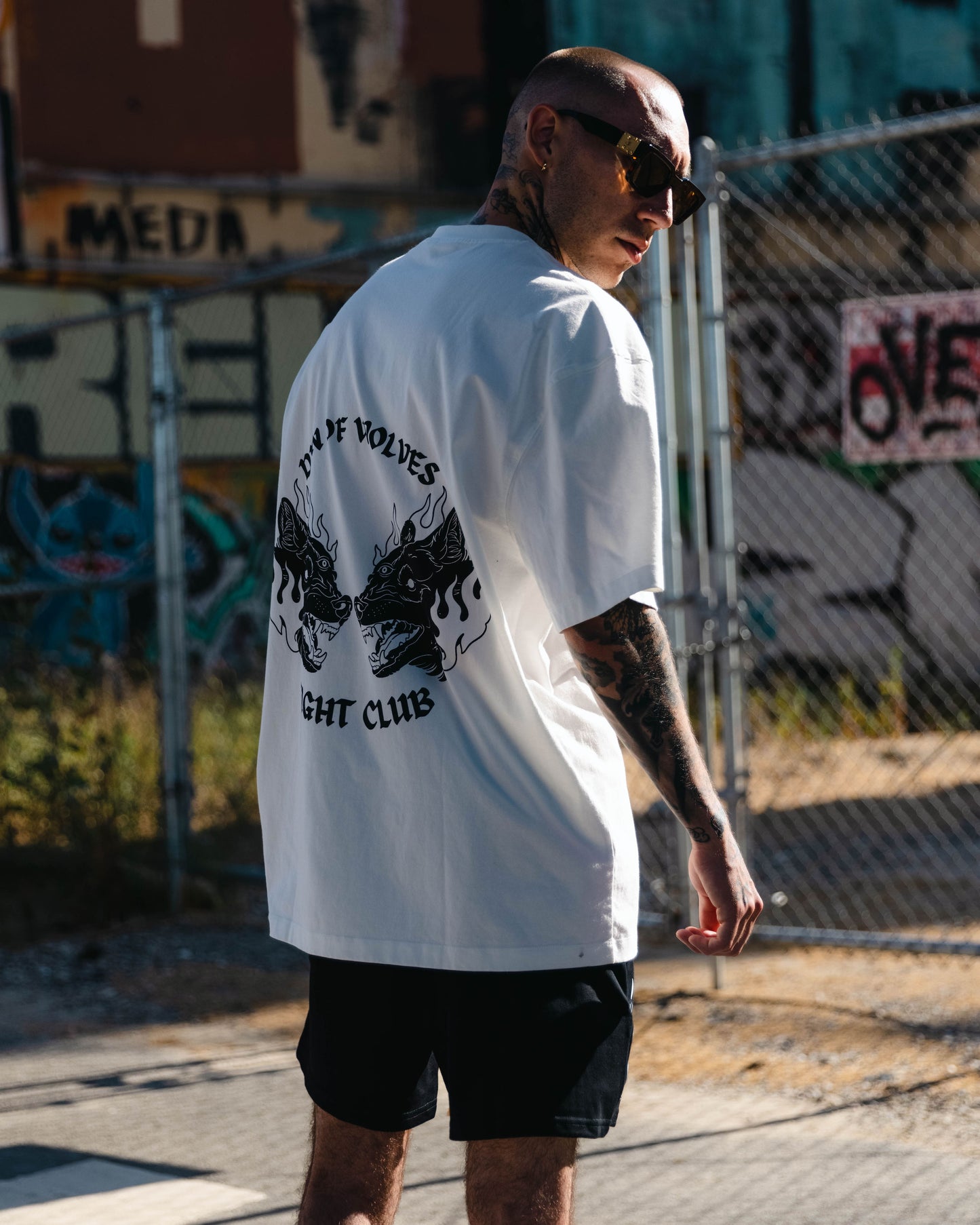 D.O.W. Fight Club Oversized Tee