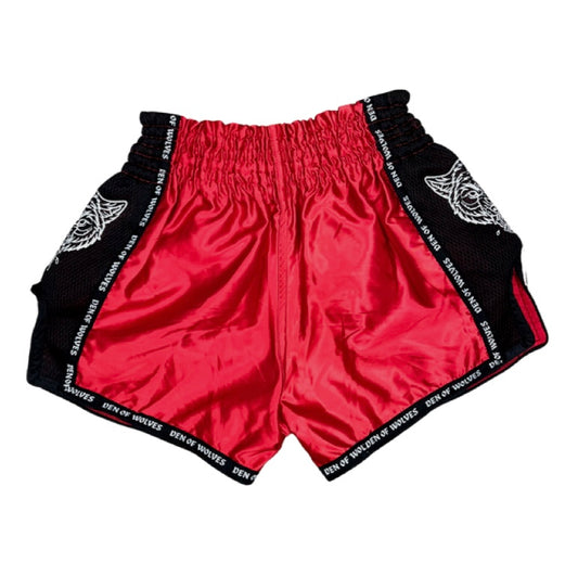 Red Wolves Muay Thai Shorts
