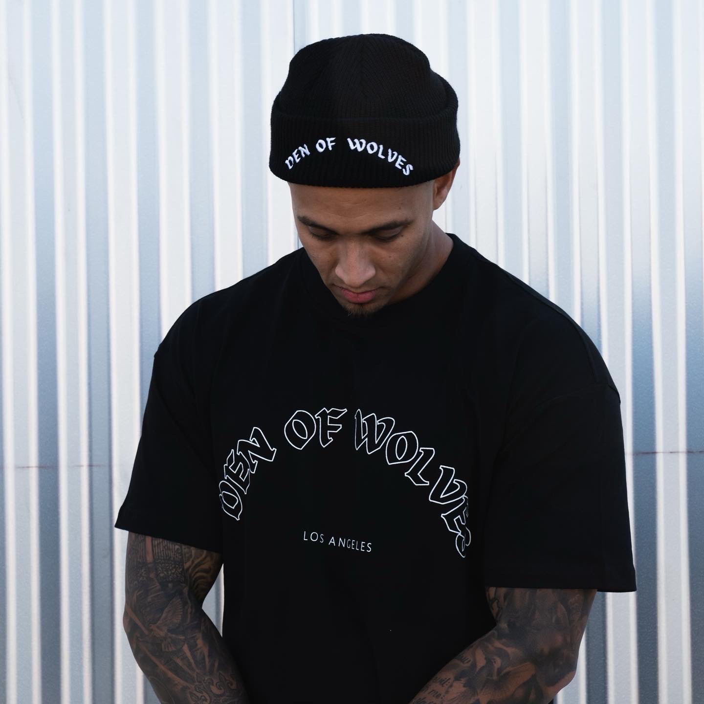 Classic Wolves Fisherman Beanie