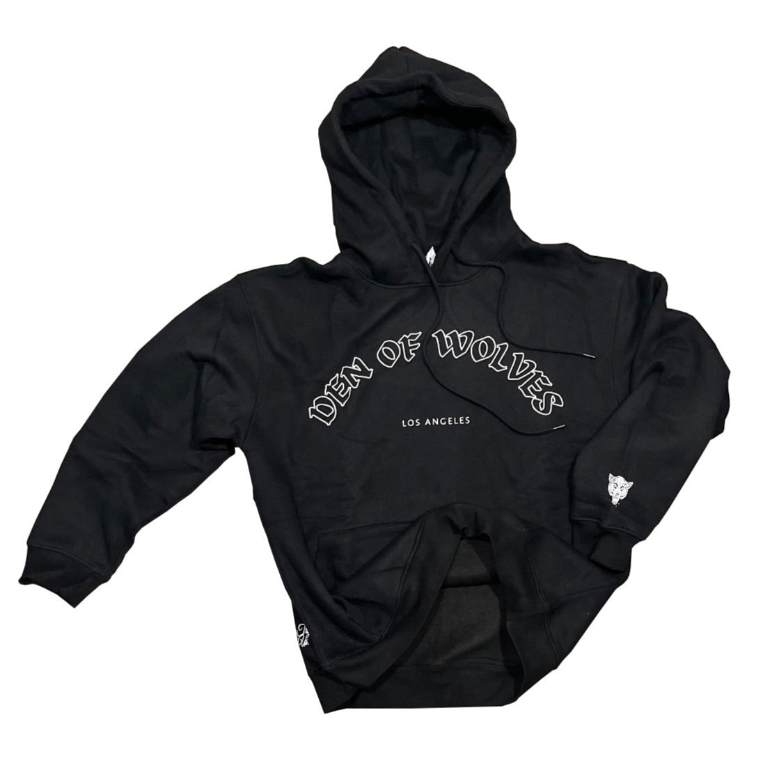 Classic Wolves Black Hoodie