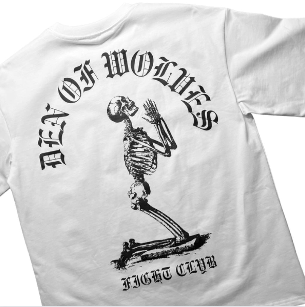 Old English Fight Club Over sized Tee