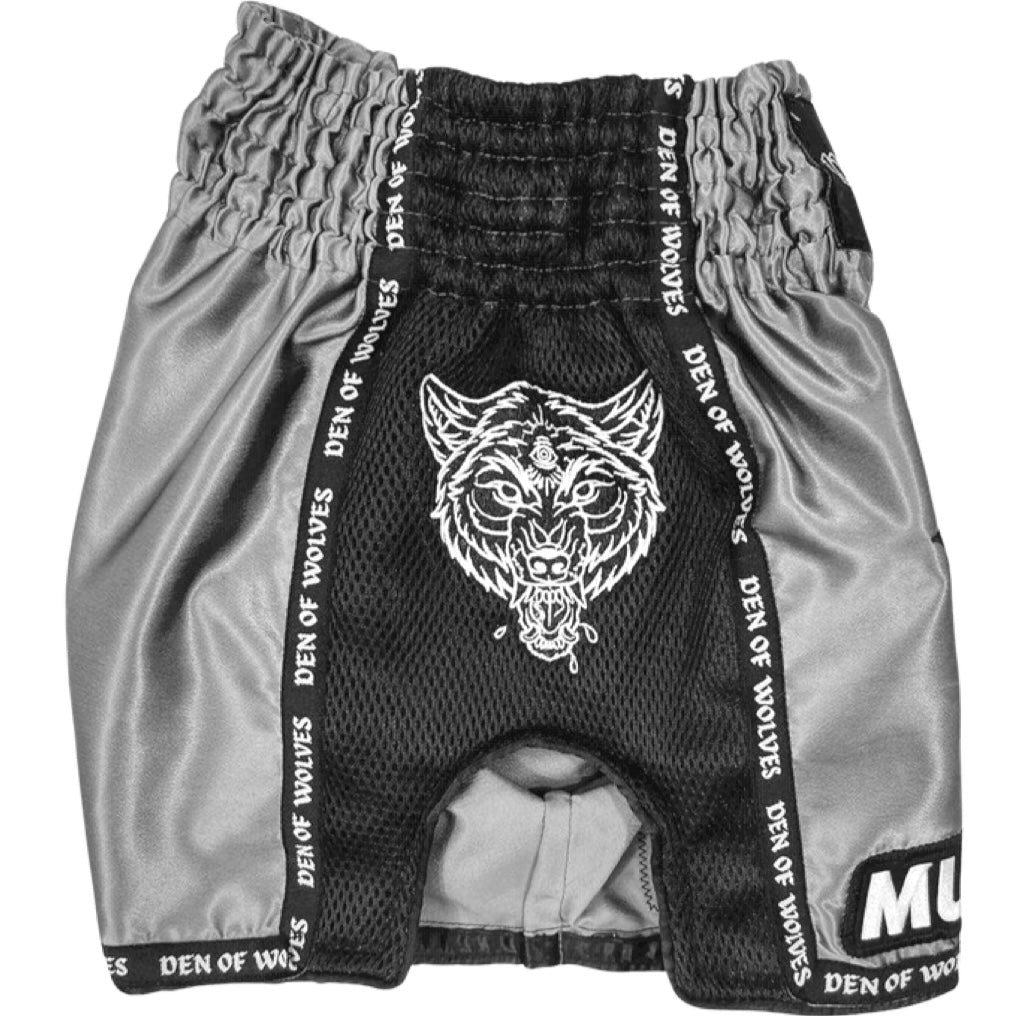 Grey Wolves Muay Thai Shorts