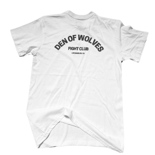 White Fight Club Tee