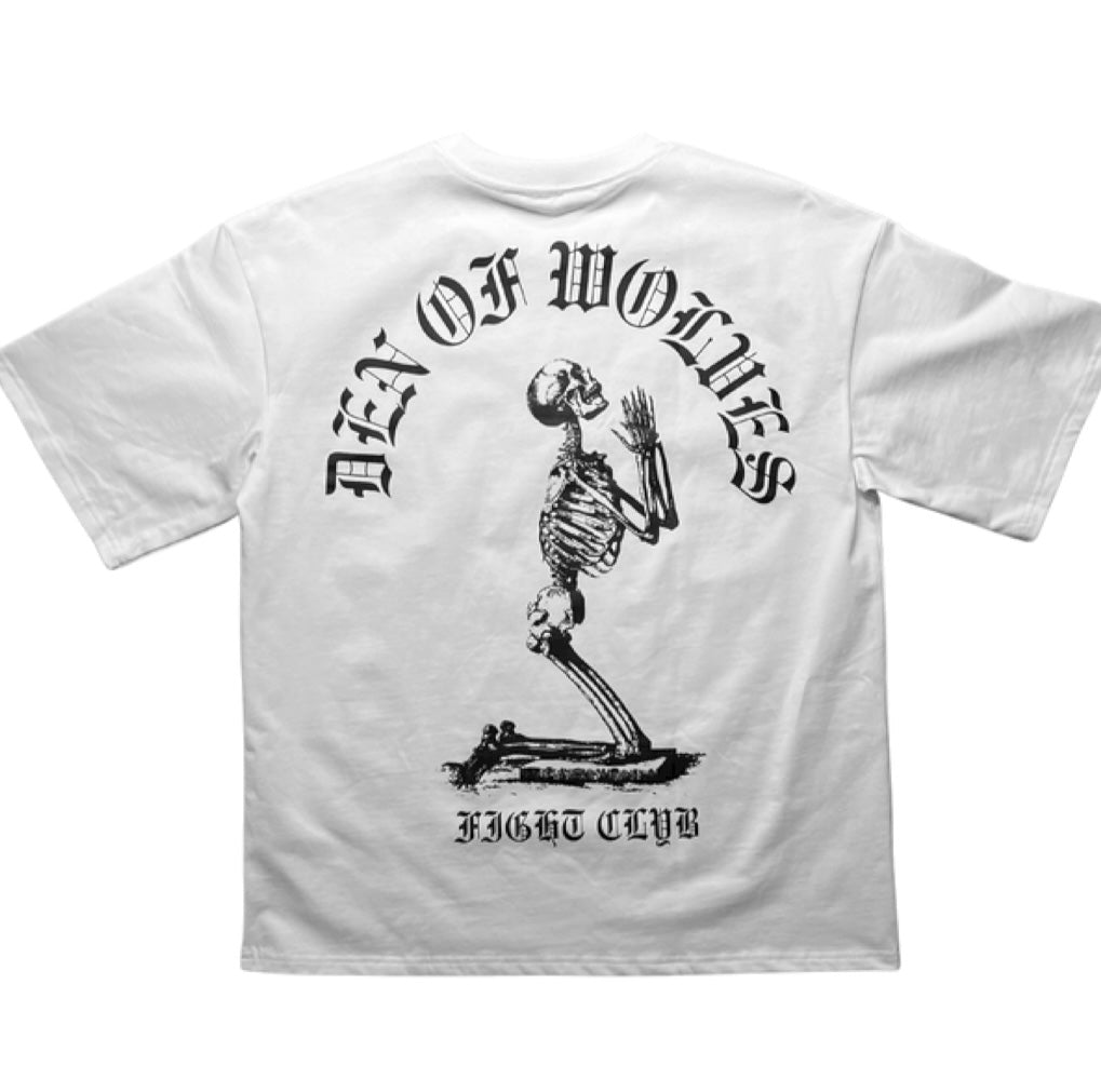 Old English Fight Club Over sized Tee